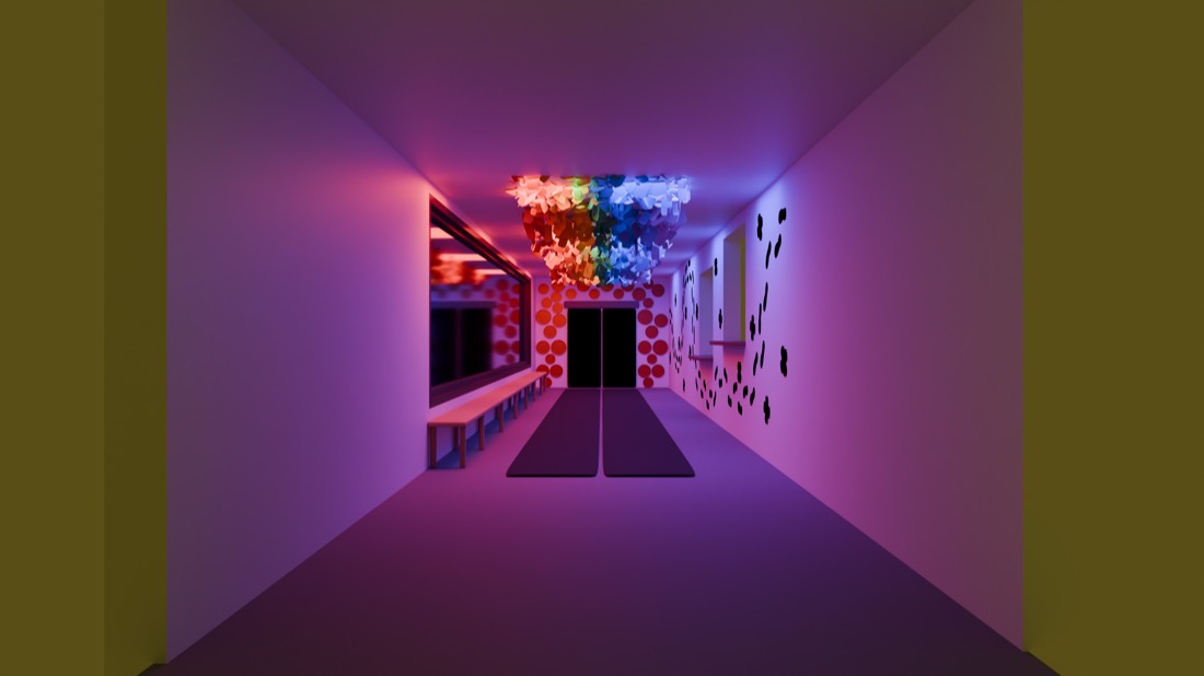 Render — approaching the hallway