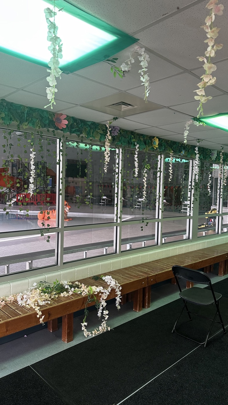 Spring Hallway installation